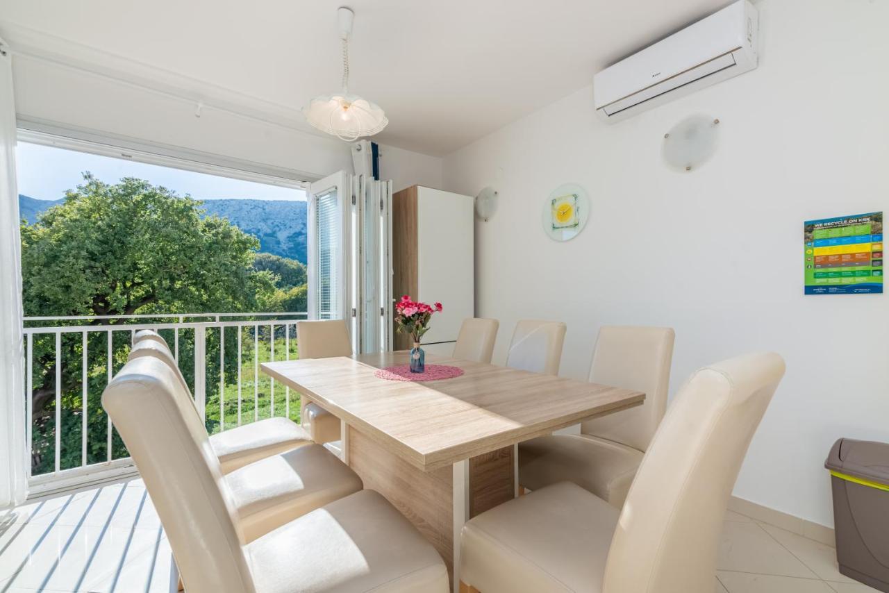 Apartment Mimoza 6, Baska, Krk Exterior foto